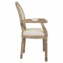 Sedia da Sala da Pranzo Alexandra House Living Beige 46 x 96 x 55 cm