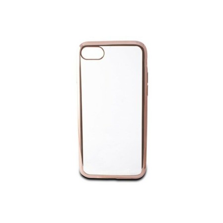 Custodia per Cellulare Iphone 7/8 Contact Flex Metal TPU Trasparente Oro rosa Metallizzato