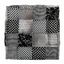 Cuscino Alexandra House Living Bianco Nero 80 x 20 x 80 cm