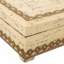 Scatola-Portagioie Alexandra House Living Crema Legno di mango 18 x 9 x 33 cm