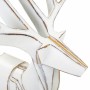 Statua Decorativa Alexandra House Living Bianco Poliresina Cervo 24 x 27 x 26 cm