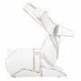 Statua Decorativa Alexandra House Living Bianco Poliresina Cervo 24 x 27 x 26 cm