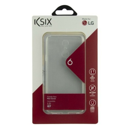 Custodia per Cellulare Lg Q7 Flex TPU Trasparente