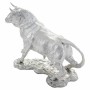 Statua Decorativa Alexandra House Living Argento Poliresina Toro 17 x 32 x 43 cm