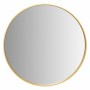 Specchio da parete Alexandra House Living Oro Metallo Vetro Legno MDF 86 x 3 x 86 cm