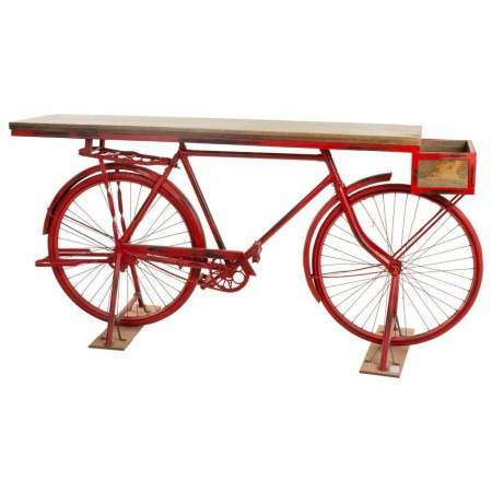 Ingresso Alexandra House Living Bike Marrone Rosso Ferro Legno di mango 50 x 90 x 198 cm