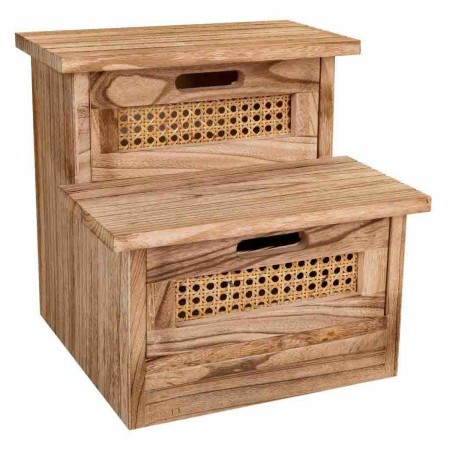 Panca Alexandra House Living Legno di paulownia 34 x 34 x 34 cm Scala