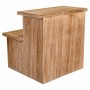 Panca Alexandra House Living Legno di paulownia 34 x 34 x 34 cm Scala