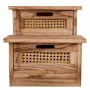 Panca Alexandra House Living Legno di paulownia 34 x 34 x 34 cm Scala