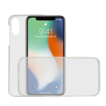 Custodia per Cellulare Iphone Xs Max KSIX Flex 360 (2 Pcs)