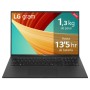 Notebook LG 17Z90R-E.AD75B Qwerty in Spagnolo 512 GB SSD 32 GB RAM 17" i7-1360P AZERTY