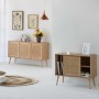 Mobile Aggiuntivo Alexandra House Living Naturale Legno MDF 67 x 38 x 80 cm