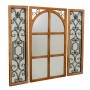 Specchio da parete Alexandra House Living Naturale Vetro Legno di abete 3 x 127 x 76 cm