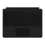 Tastiera con Touchpad Microsoft Surface Pro X Azerty Francese Nero