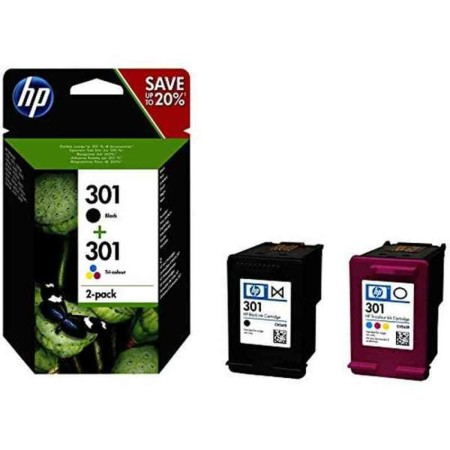 Cartuccia d'inchiostro compatibile HP 301 Nero Tricolore