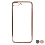 Custodia per Cellulare Iphone 7 Plus/8 Plus KSIX Flex Metal TPU Flessibile