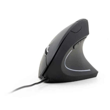 Mouse con Cavo e Sensore Ottico GEMBIRD MUS-ERGO-01 3200 DPI Nero