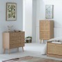 Statua Decorativa Alexandra House Living Bianco Naturale Legno Vetro Tartaruga 8 x 20 x 31 cm