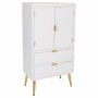 Armadio Alexandra House Living Bianco Dorato Legno MDF 36 x 118 x 62 cm