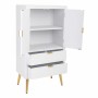 Armadio Alexandra House Living Bianco Dorato Legno MDF 36 x 118 x 62 cm