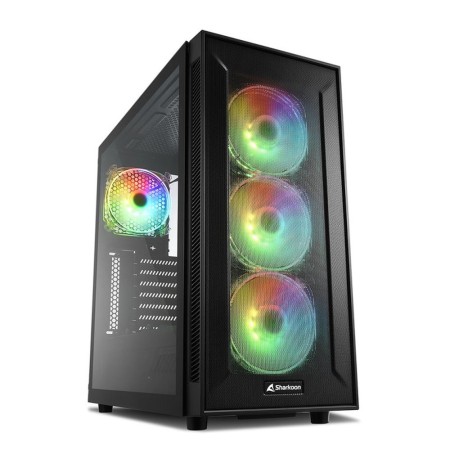 Case computer desktop ATX Sharkoon 4044951032136 Nero