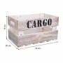 Scatole per conservare Alexandra House Living CARGO Bianco Legno di abete 24 x 19 x 38 cm 33 x 20 x 18 cm 28 x 15,5 x 17 cm 3 Pe