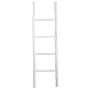 Scaffale Alexandra House Living Bianco Legno di abete 3 x 44 x 150 cm Scala