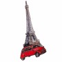 Placca da Parete Alexandra House Living Ferro Torre Eiffel 80 x 1 x 43 cm