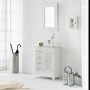 Armadietto portachiavi Alexandra House Living Bianco 7 x 34 x 23 cm