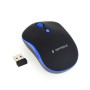 Mouse Ottico Wireless GEMBIRD MUSW-4B-03-B Nero/Blu (1 Unità)