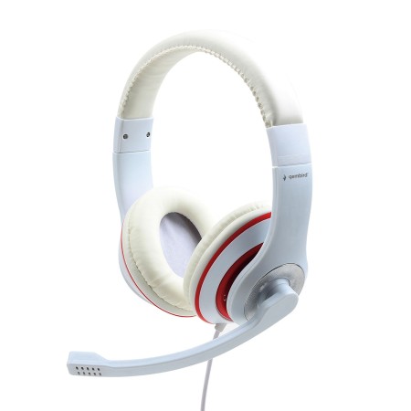 Auricolari con Microfono GEMBIRD MHS-03-WTRD Bianco