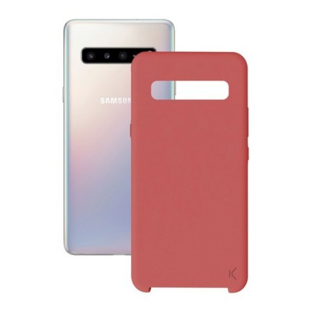 Custodia per Cellulare Samsung Galaxy M10 KSIX Soft Rosso