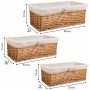 Set di Cesti Alexandra House Living Naturale vimini Legno di salice 3 Pezzi