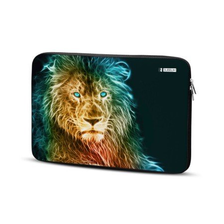 Custodia per Portatile Subblim Lion Multicolore