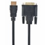 Adattatore HDMI con DVI GEMBIRD 5m, HDMI/DVI, M/M Nero 5 m