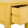 Tavolo aggiuntivo Alexandra House Living Giallo 33 x 78 x 33 cm