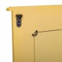 Specchio da parete Alexandra House Living Giallo Vetro Legno di abete 3 x 90 x 70 cm