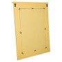 Specchio da parete Alexandra House Living Giallo Vetro Legno di abete 3 x 90 x 70 cm