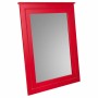 Specchio da parete Alexandra House Living Rosso Vetro Legno di abete 3 x 90 x 70 cm