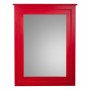 Specchio da parete Alexandra House Living Rosso Vetro Legno di abete 3 x 90 x 70 cm