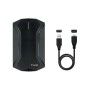 Involucro per Hard Disk TooQ TQE-2599RGB Nero USB Micro USB Micro USB B USB 3.2