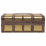 Scatola-Portagioie Alexandra House Living Dorato Alluminio Legno MDF 20 x 7 x 27 cm