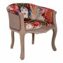 Poltrona Alexandra House Living Rosa chiaro Legno d'albero della gomma 100 % poliestere 61 x 71 x 61 cm