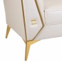 Poltrona Alexandra House Living Bianco 72 x 75 x 104 cm Tappezzato