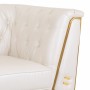 Poltrona Alexandra House Living Bianco 72 x 75 x 104 cm Tappezzato