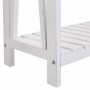 Ingresso Alexandra House Living Bianco Legno di paulownia Legno MDF 30 x 80 x 80 cm