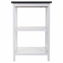 Scaffale Alexandra House Living Bianco Legno di paulownia Legno MDF 30 x 60 x 40 cm