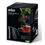 Bollitore d'Acqua Elettrico con Luce LED Braun 533631 1,7 L Nero Plastica 3000 W 1,7 L