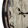 Orologio da Parete Alexandra House Living Nero Ferro Legno MDF 69 x 2 x 64 cm