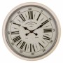 Orologio da Parete Alexandra House Living Bianco Ferro Legno MDF 62 x 6 x 62 cm